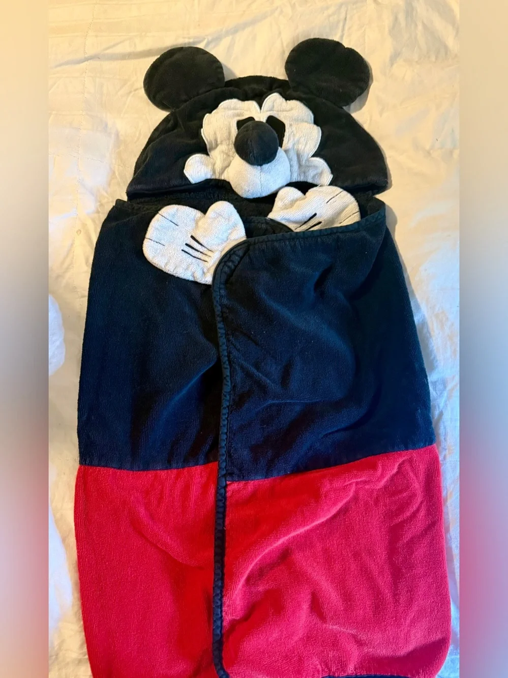 Disney Baby Mickey Mouse Hooded Towel - One Size
